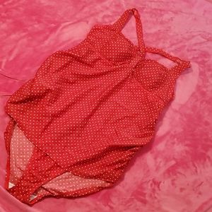 Maternity swimming suit.